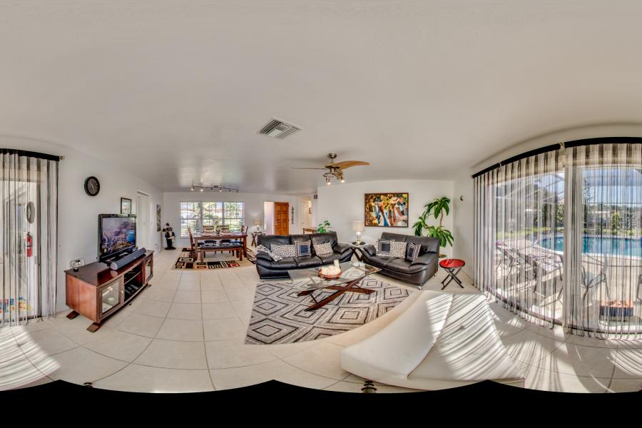 12-Dining  Family Room Panorama